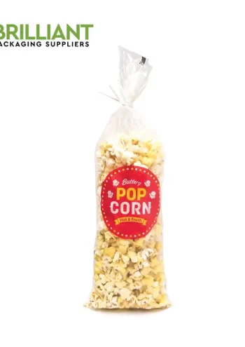 Clear Popcorn Bags