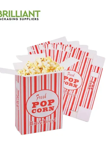 Closed Top Popcorn Boxes
