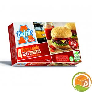 Custom Frozen Burger Packaging Boxes