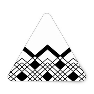 Custom Triangle Stickers