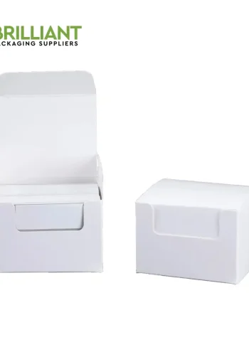 White Business Card Boxes